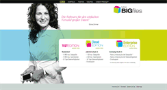 Desktop Screenshot of mail-bigfiles.de